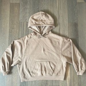 Over Sized Tan Hoodie